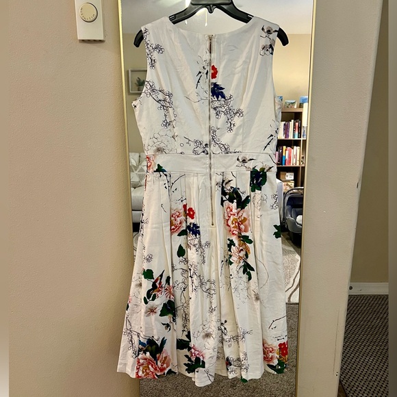 Jolie Moi Fit & Flare Midi Dress - Picture 2 of 6